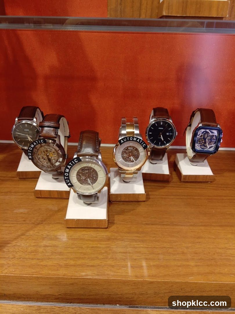 Fossil Watches Display