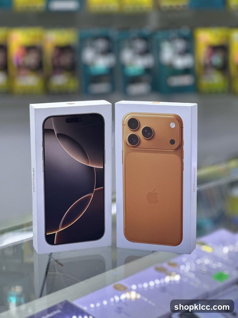 iPhone Boxes Display