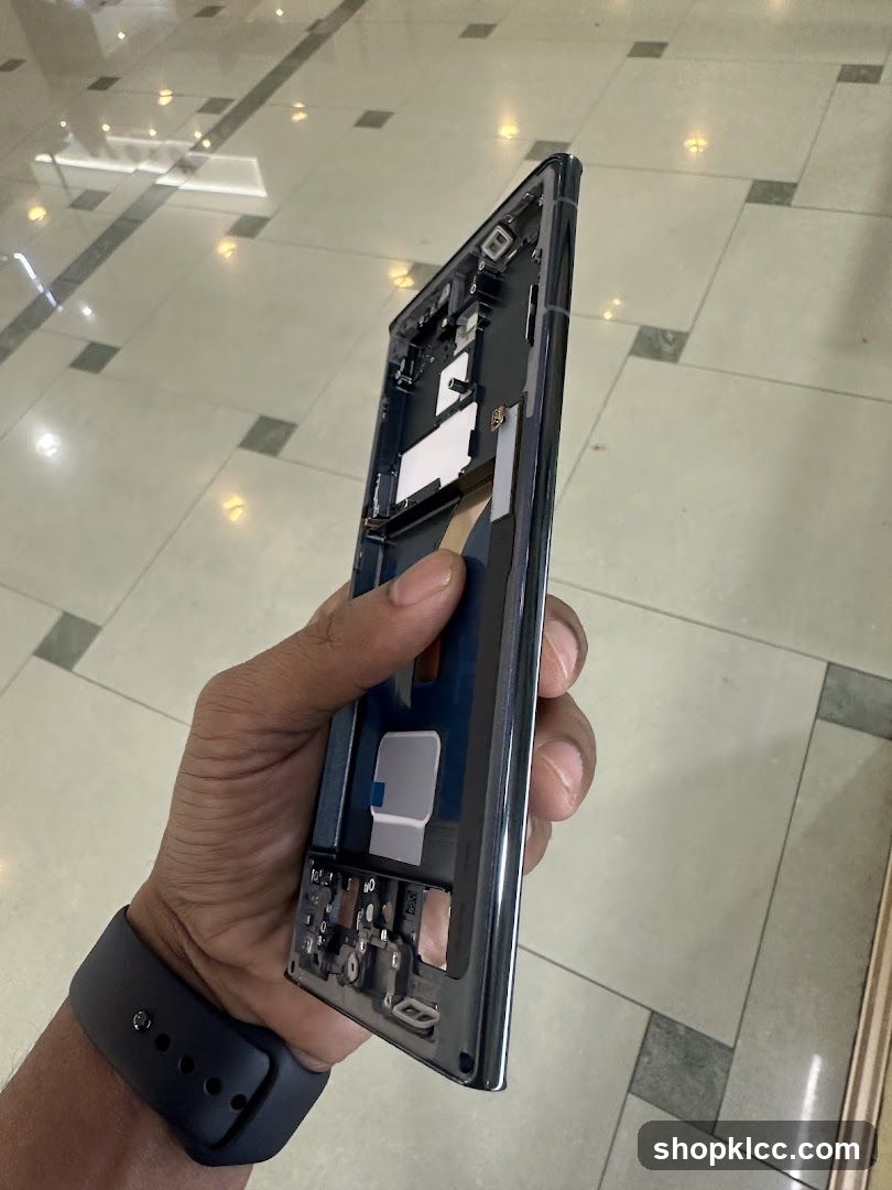 Disassembled Smartphone Frame