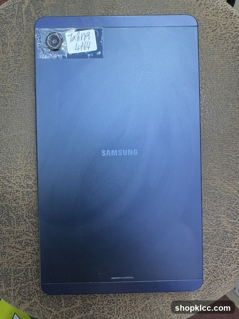 Samsung Tablet Back View