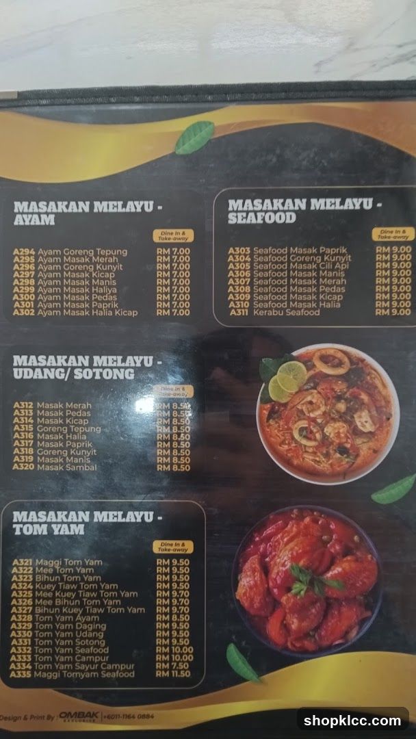 Nasi campur Az Signature