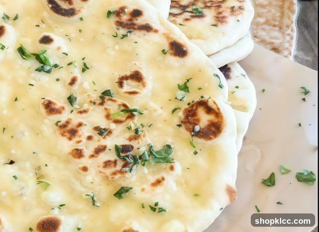 Garlic Butter Naan Bread