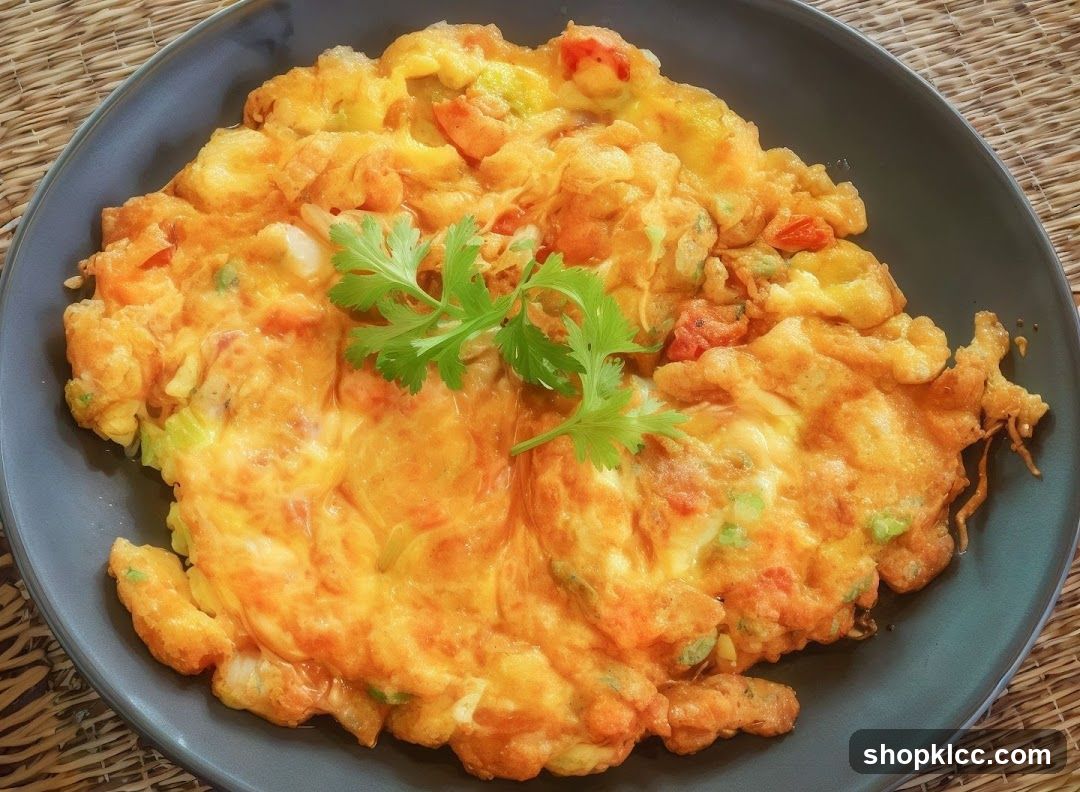 Egg Omelette with Vegetables