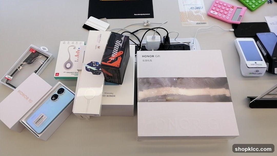 Various electronic devices and accessories