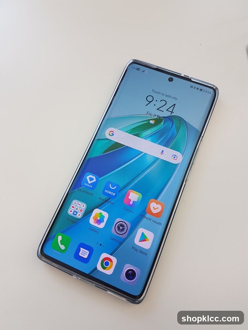 Smartphone with Honor OS