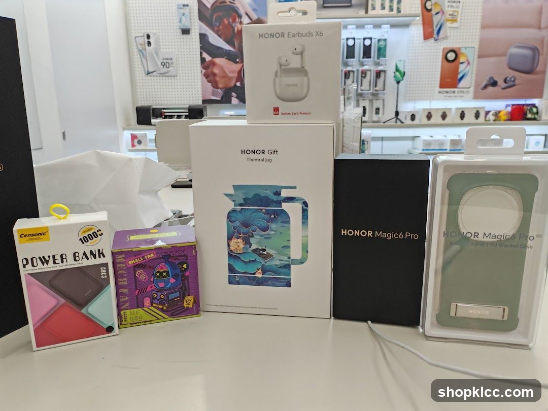 HONOR Products Display