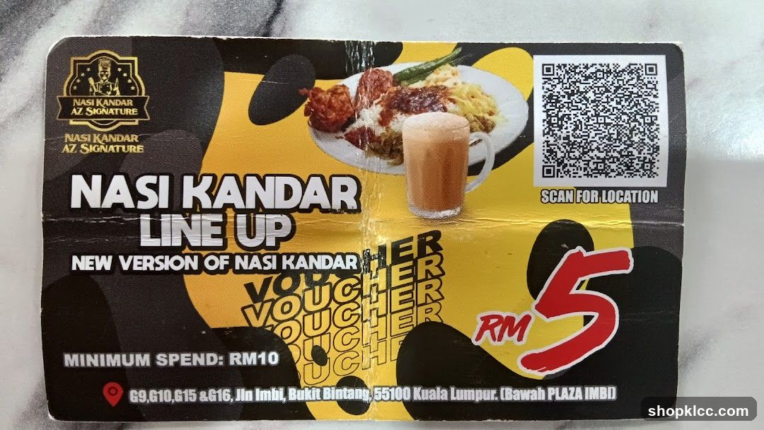 Nasi Kandar Az Signature Voucher Card