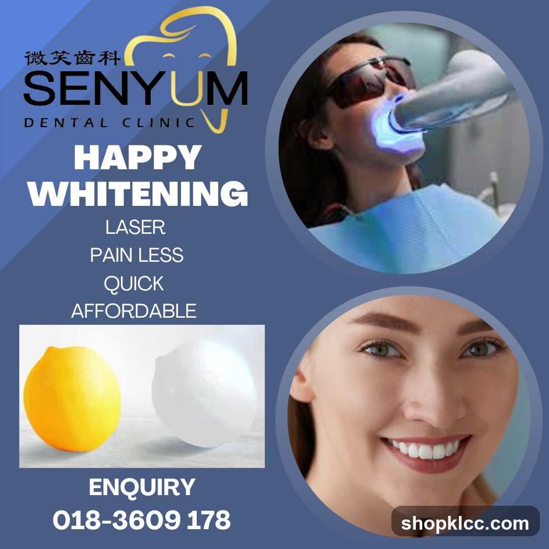 Happy Whitening Advertisement