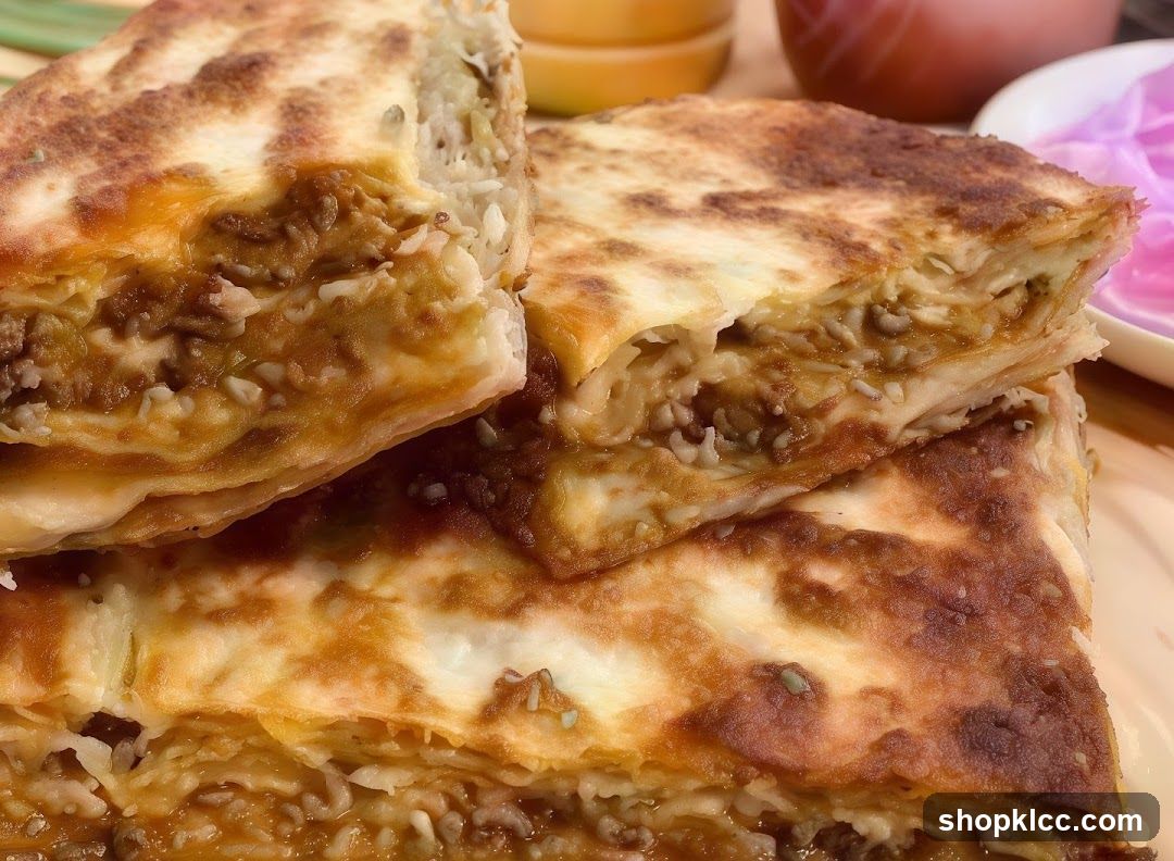 Stack of Fried Stuffed Pastries