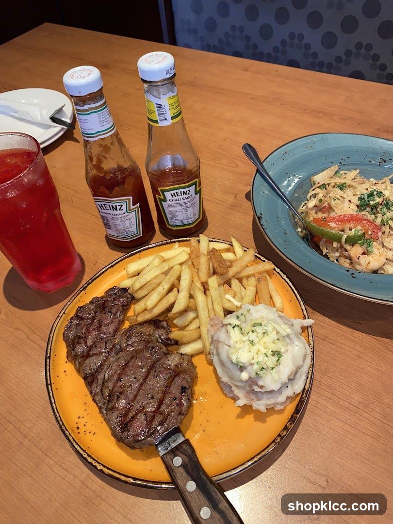Steak and Fries Meal