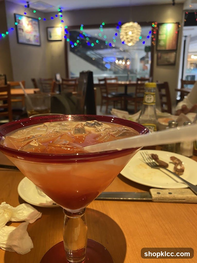 Cocktail at a Restaurant
