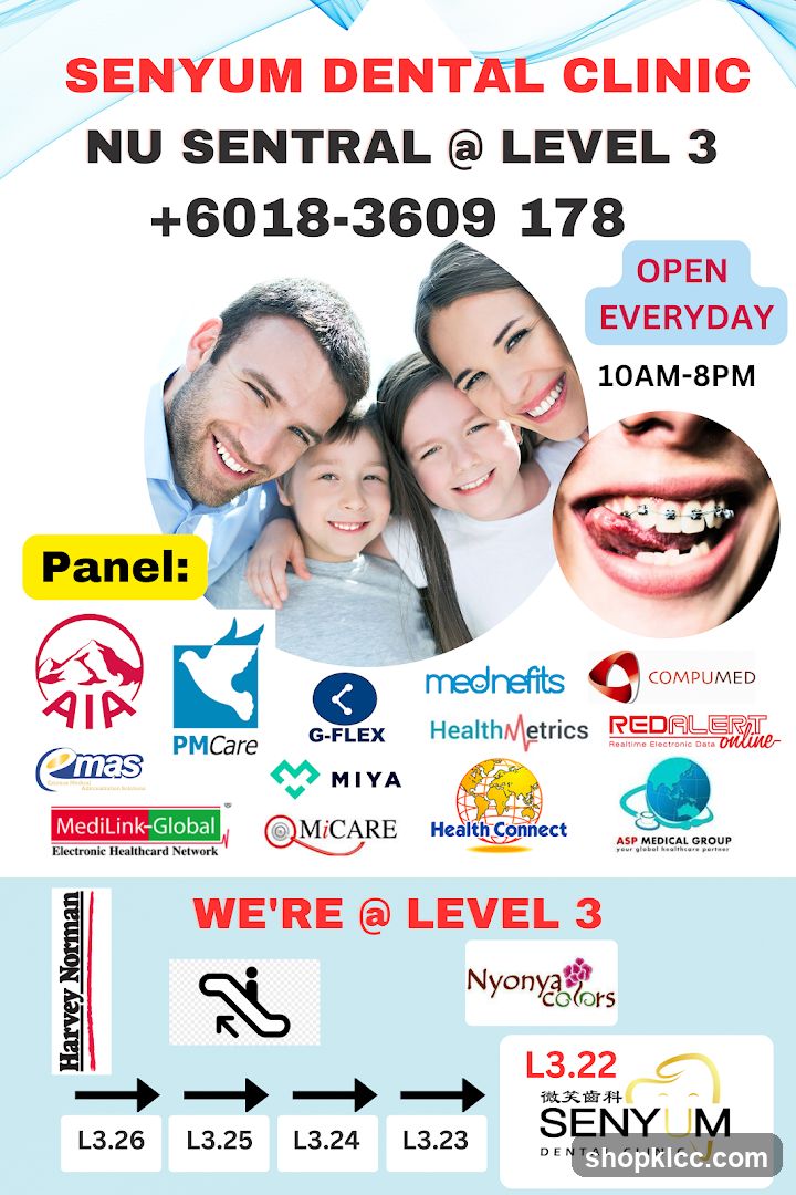 Senyum Dental Clinic Advertisement
