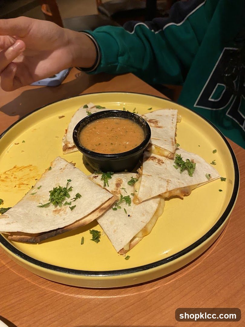 Quesadillas with Salsa