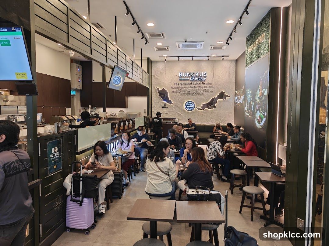 Interior of a cafe