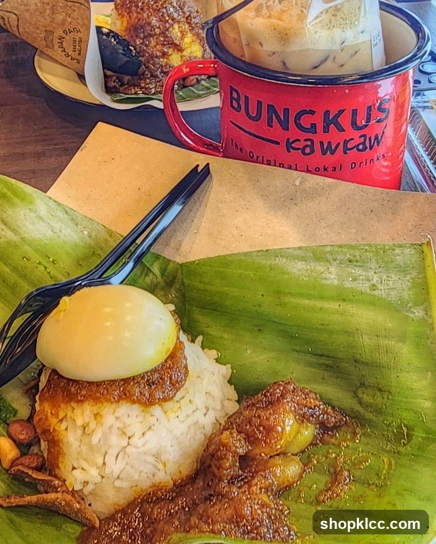 Nasi Lemak and Drink