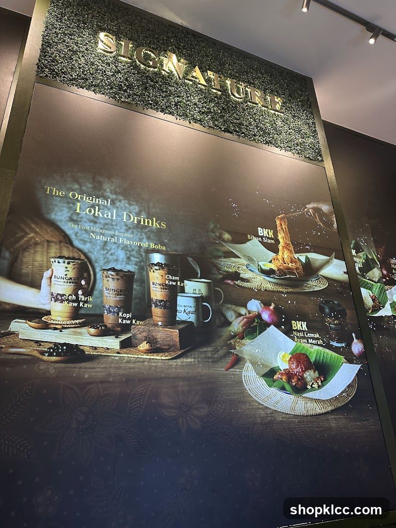 Signature 18 Menu Display