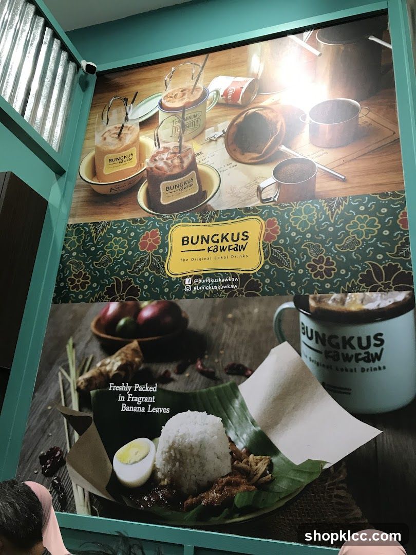 Bungkuskawkaw Food and Drinks Mural