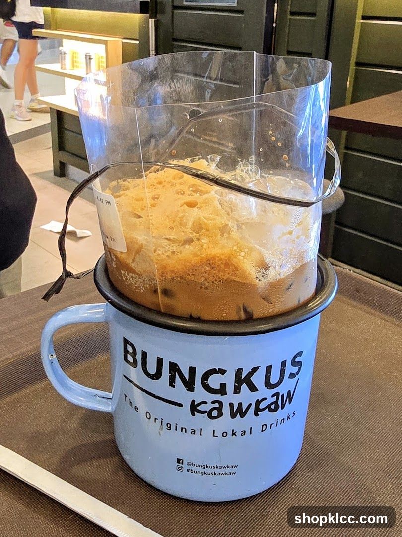 Iced Drink in Branded Mug