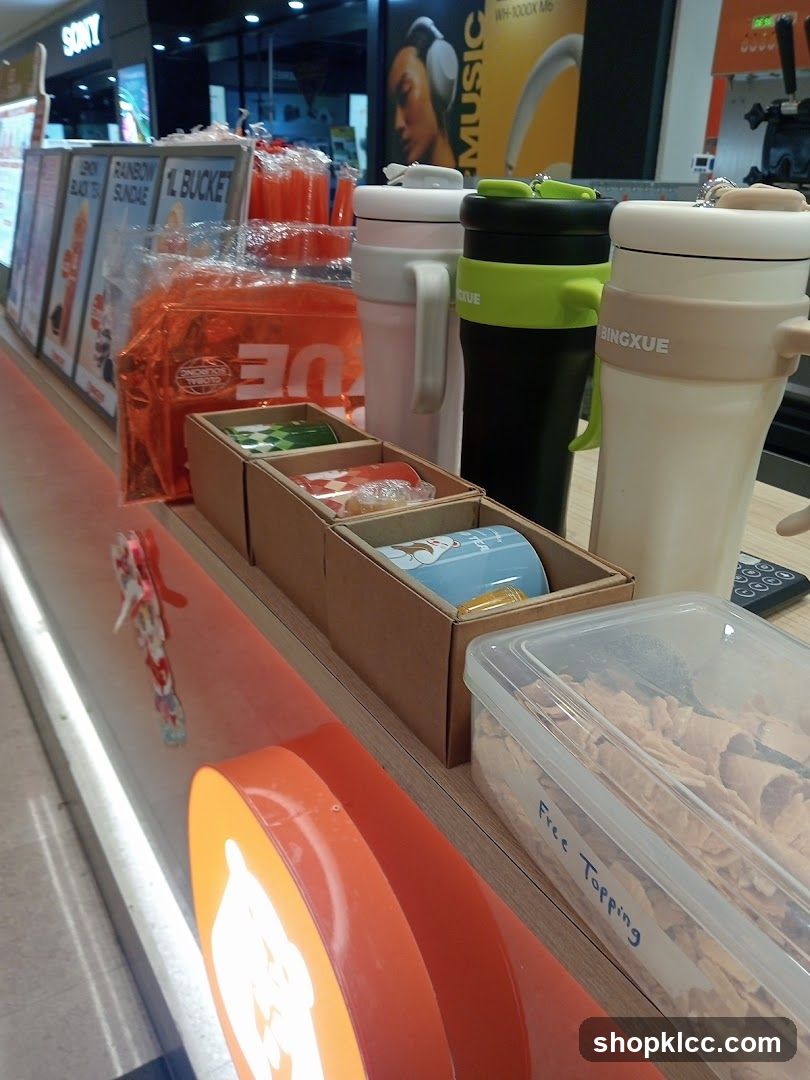Food and Drink Merchandise Display