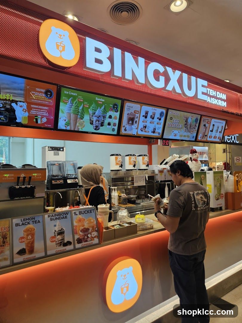 Bingxue Ice Cream Shop Interior