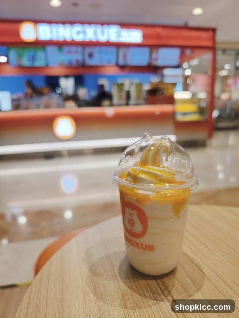 Bingxue Drink in Mall