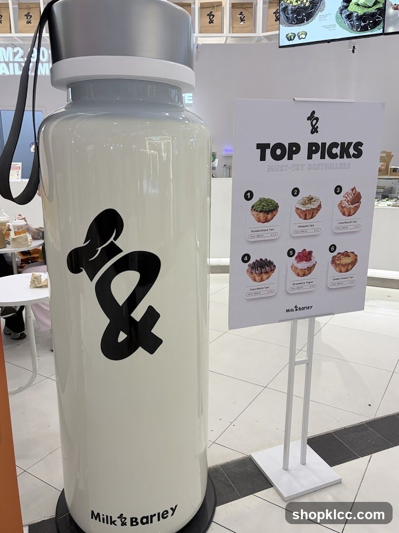 Milk & Barley Top Picks Display