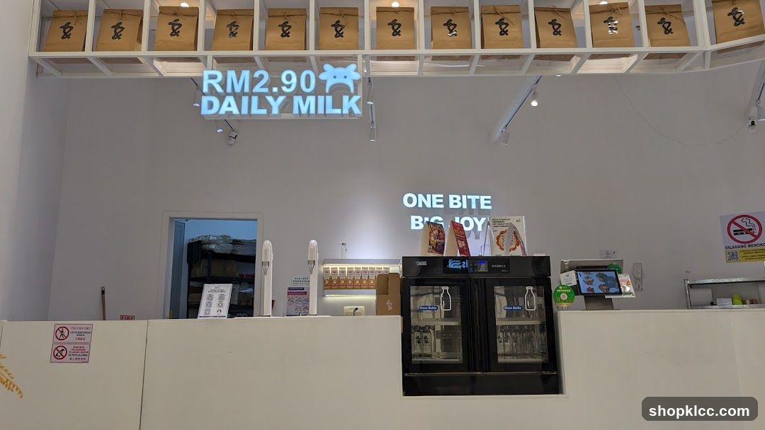 Milk Shop Counter