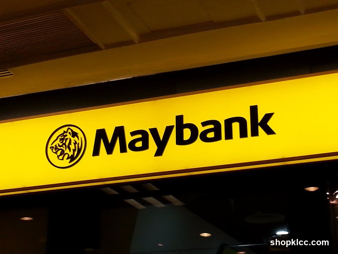 Maybank Storefront Signage