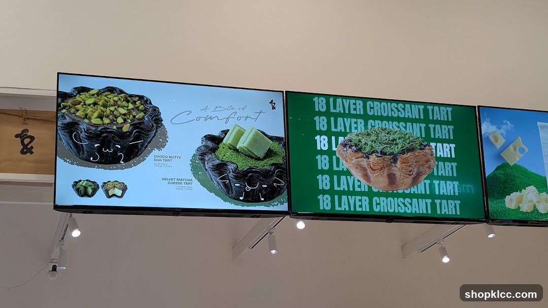 Dessert Display Screens