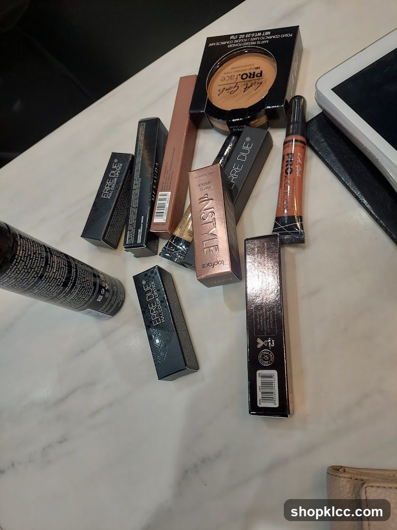 Assorted Makeup Products