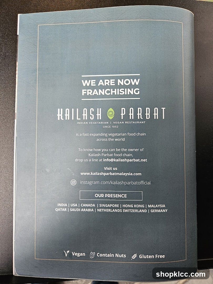 Kailash Parbat Franchising Information