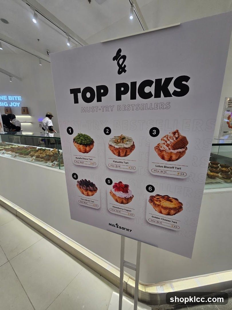 Top Picks Must-Try Bestsellers Menu