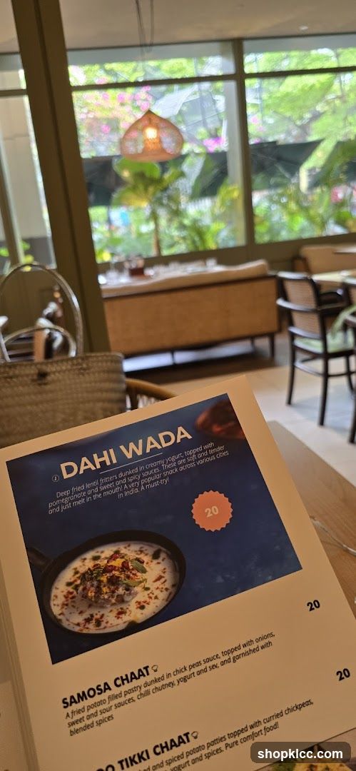 Indian Snacks Menu