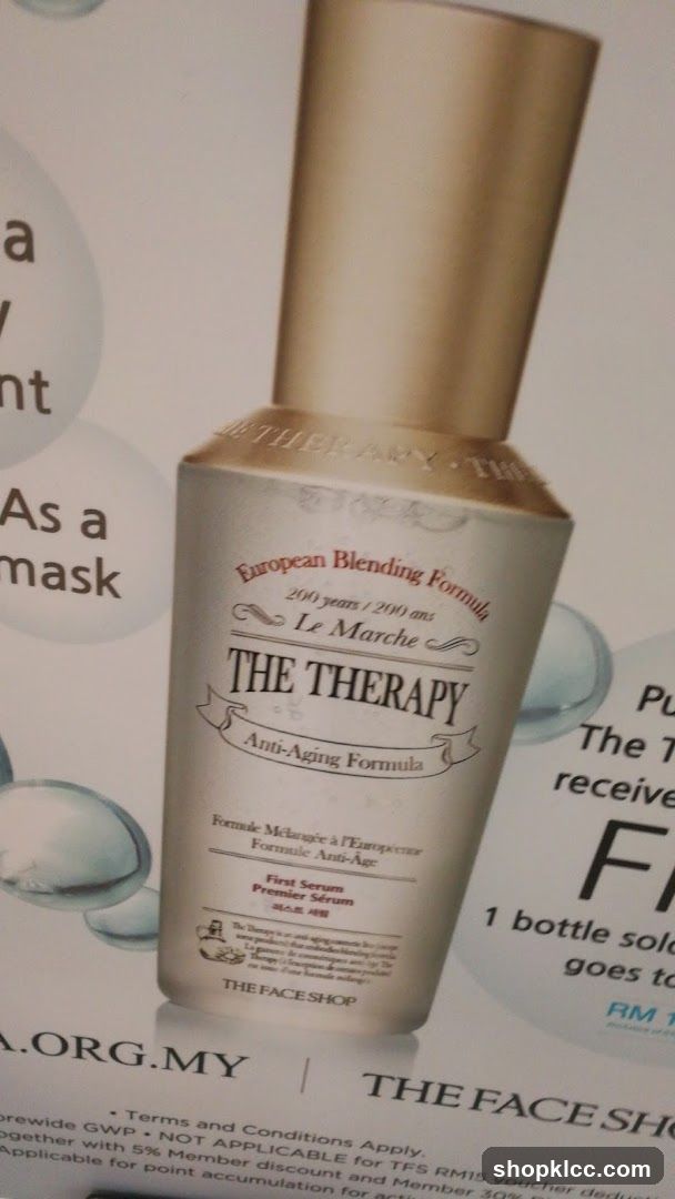 The Therapy Anti-Aging Formula Ad
