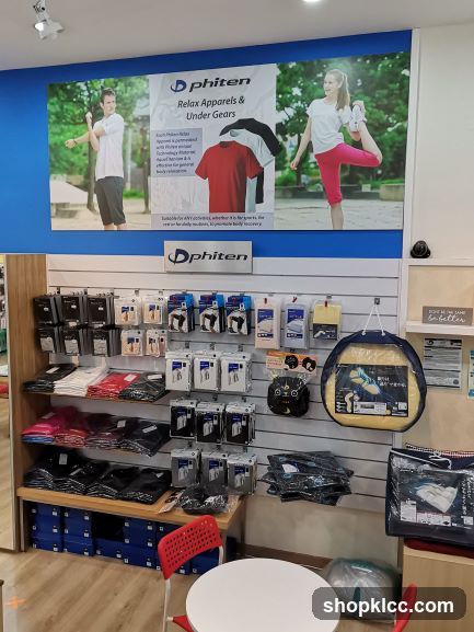 Phiten Store Interior Display