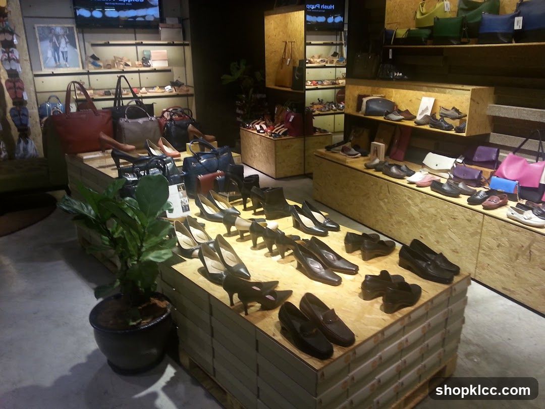 Shoe and Handbag Store Interior