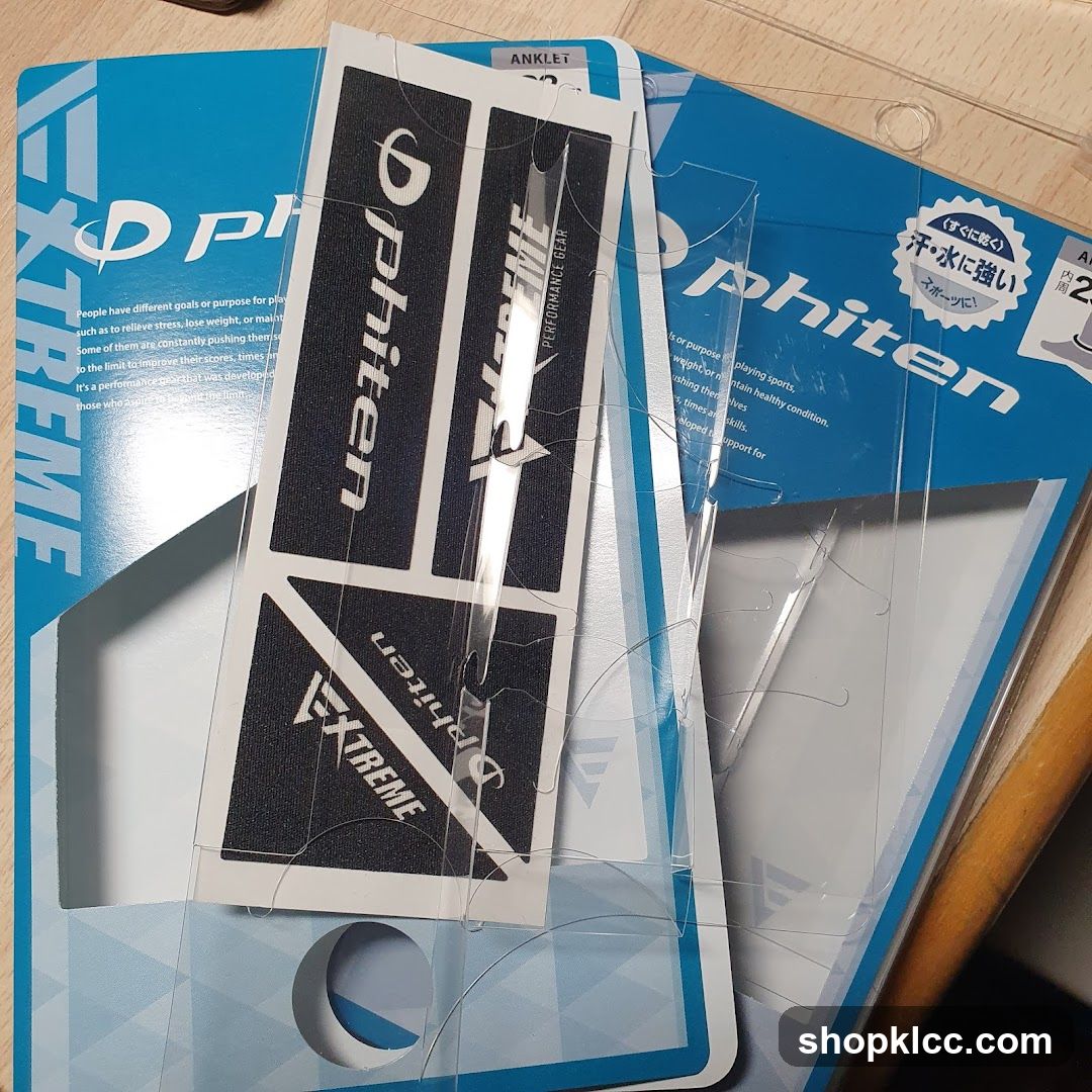 Phiten Ankle Support Packaging