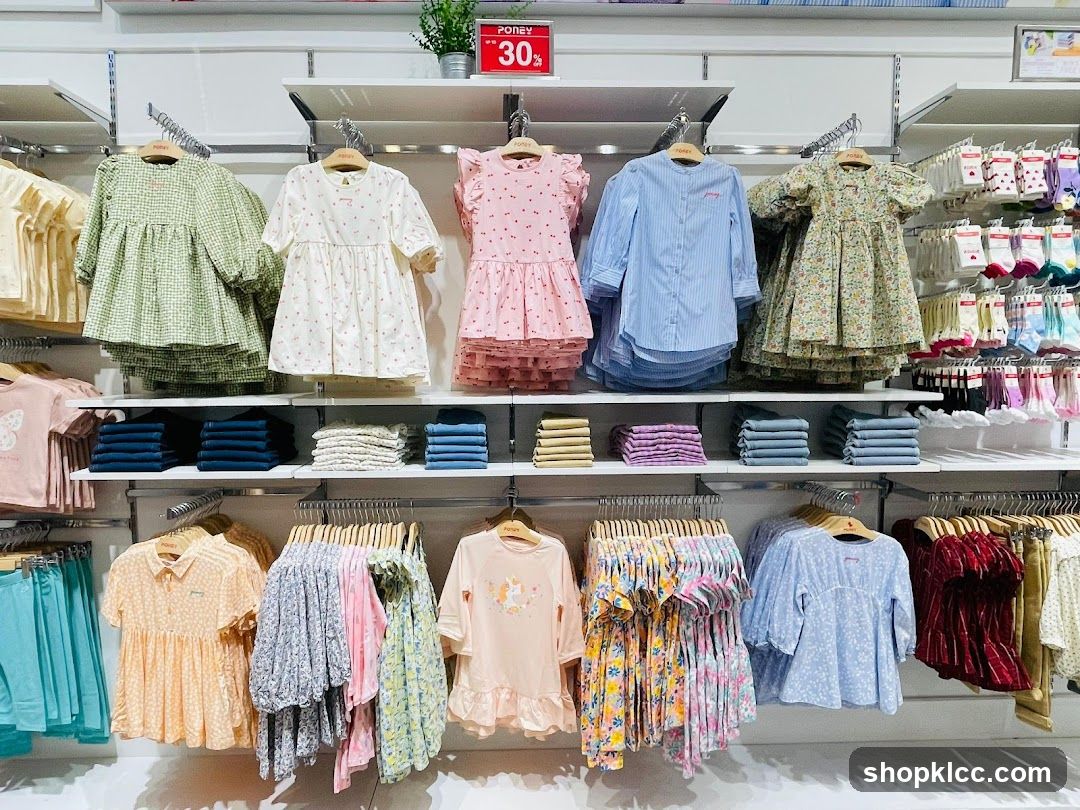 Children's Clothing Display