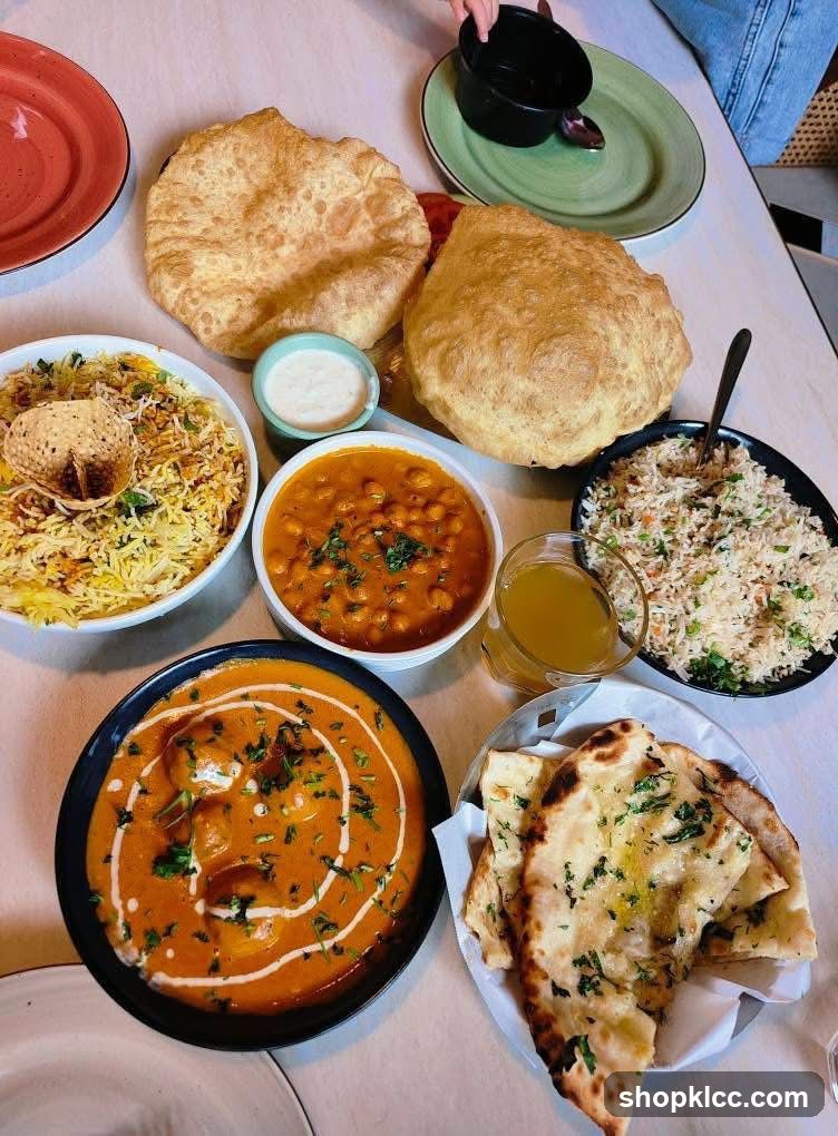 Indian Food Spread