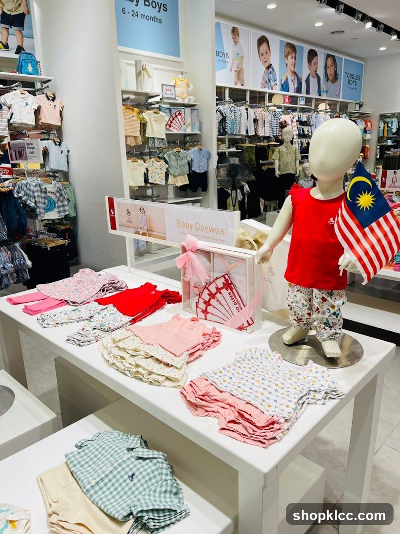 Baby Clothing Display