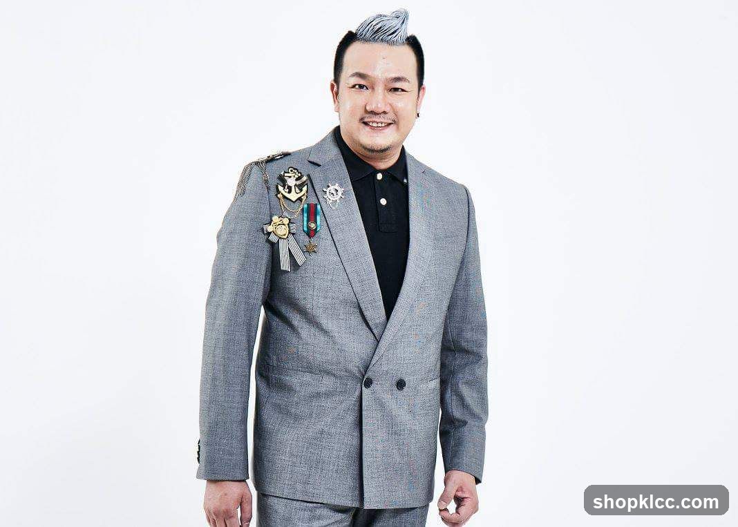 Man in Suit with Medals
