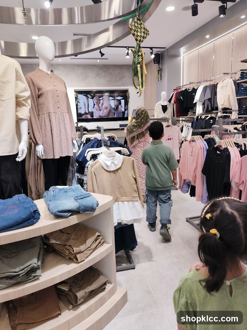 Children's Clothing Store Interior