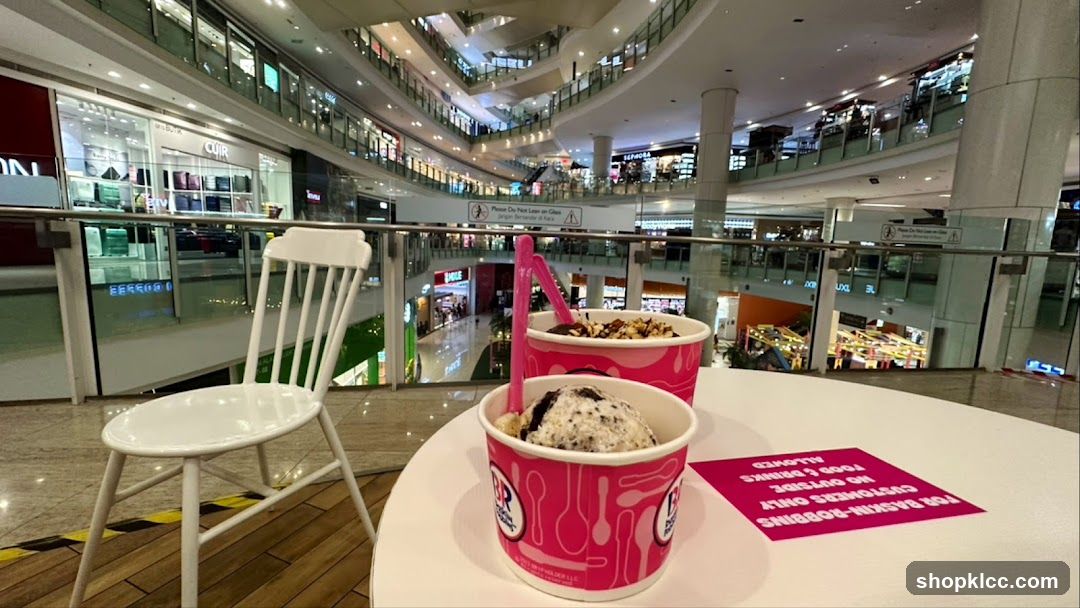 Ice Cream in a Mall