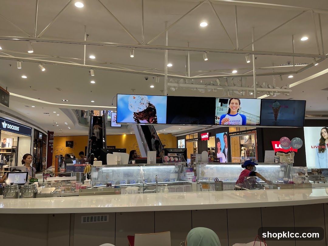 Ice Cream Shop Counter