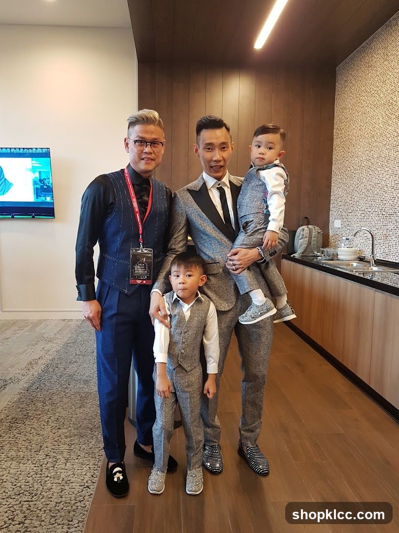 Family in Formal Attire