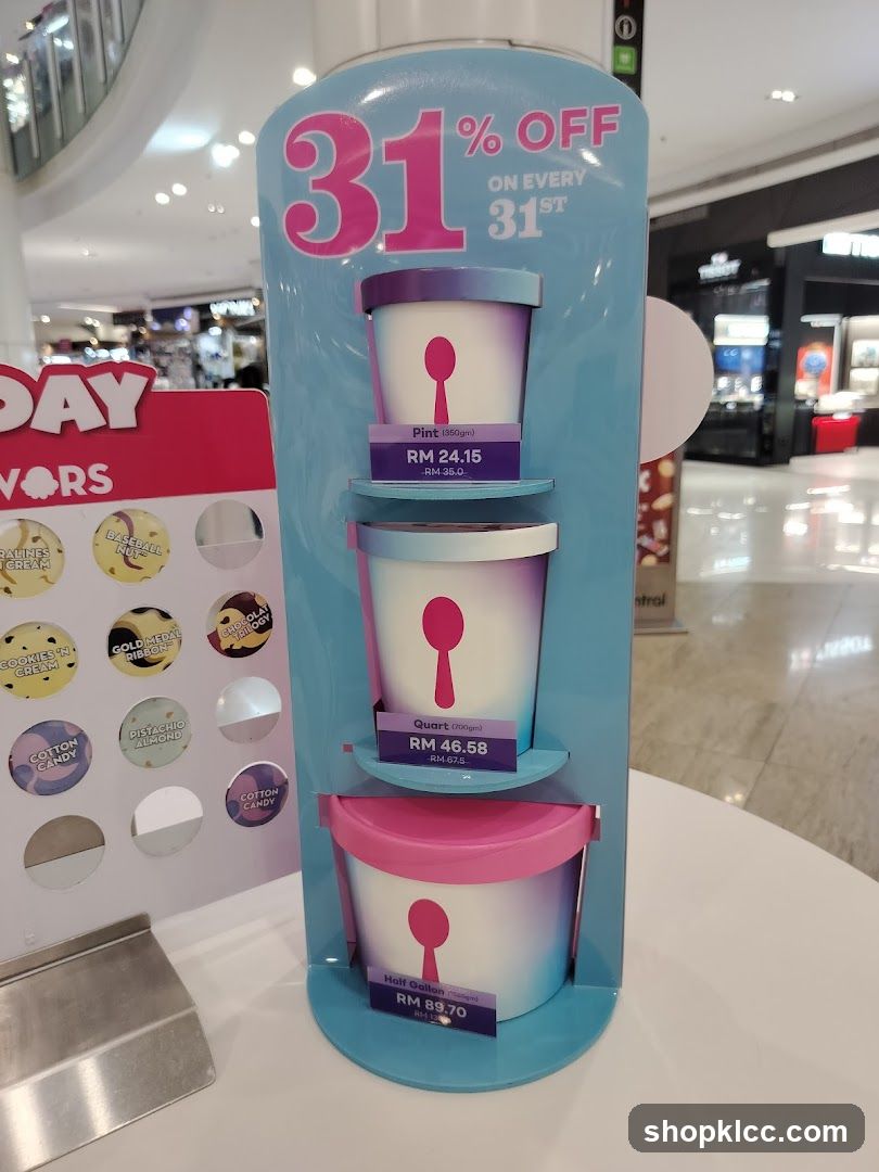 Ice Cream Promotion Display