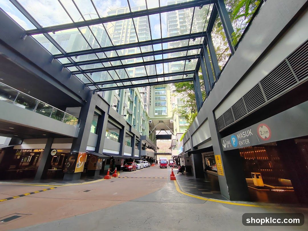 Covered Walkway Entrance