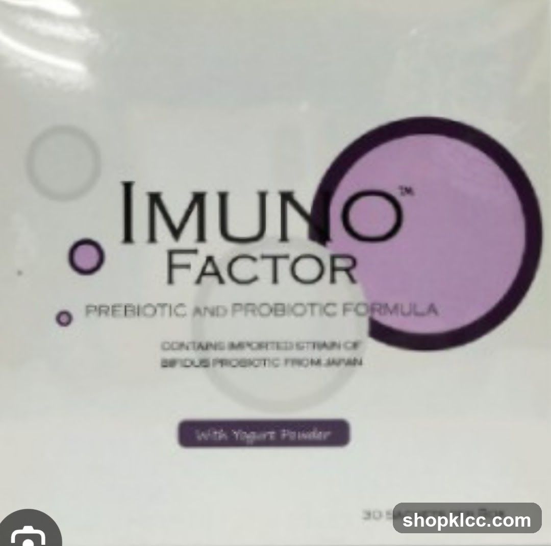 Imuno Factor Product Packaging