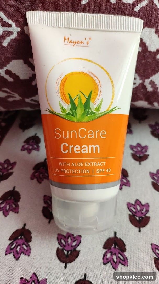 SunCare Cream Product Shot