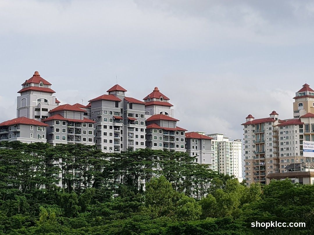 Residential Complex with Red Roofs